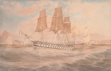 HMS Ganges e Thetis, fora do Rio de Janeiro