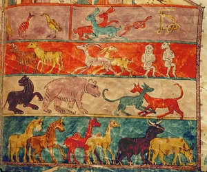 Animais dentro da Arca