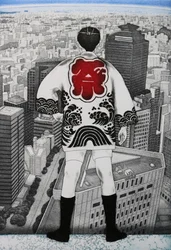 Homem de topo, 2007 (gravura)