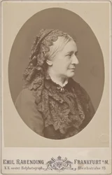 Retrato de Clara Wieck-Schumann 1819-1896, 1883.