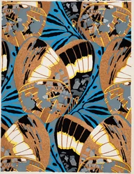 Detalhe da Prancha 20, de Papillons, pub. 1925 (impressão pochoir)