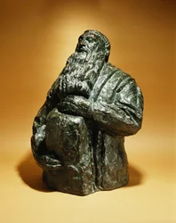 Rodin olha para trás; Rodin Penche en Arriere, 1909
