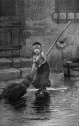 Cosette, ilustração de 