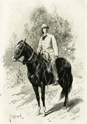 Retrato de Jane Dieulafoy (nee Magre