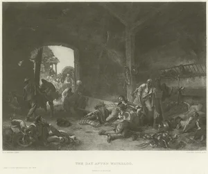 O dia depois de Waterloo (gravura)