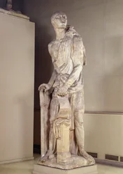 Eloquência, modelo para o monumento ao general Carlos Maria de Alvear (1788-1852) (gesso)