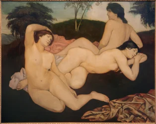 Depois do banho (As ninfas)