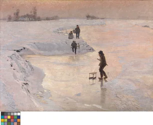 Italiano: Os Patinadores