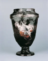 Orfeu no Submundo, vaso de Emile Galle (1846-1904)
