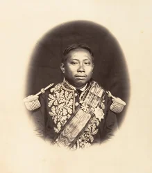 H. M. Norodon, Rei do Camboja, 1866.