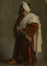 Guerreiro árabe, ca. 1817-1822.