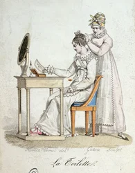 O toucador, c.1816