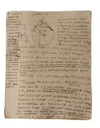 Problemas de geometria e matemática, c.1735-1740