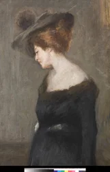 Retrato de uma senhora, 1903 (detalhe de 3496727)