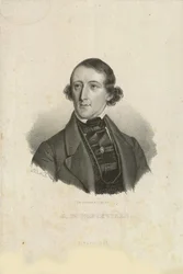 Retrato de August Bournonville 1805-1879, 1842.