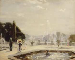A Fonte (óleo sobre tela)
