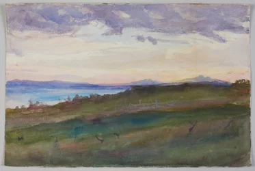 Vista da paisagem, Hammamet