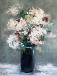 Flores abstratas suaves