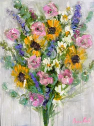 Bouquet floral vibrante
