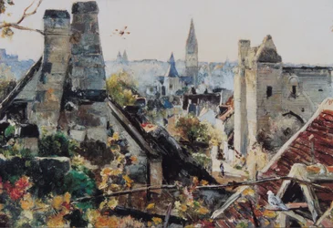 Beaulieu-lès-Loches Outubro 1880-89 (óleo sobre tela)