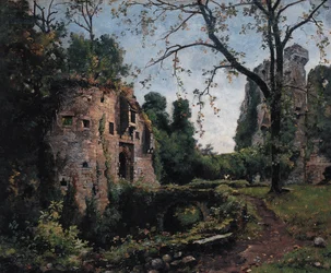 Bastion des Ormes, interior do Château de Clisson