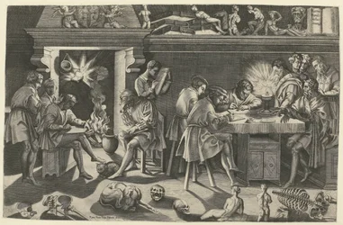 A Academia de Baccio Bandinelli
Academia do escultor Baccio Bandinelli