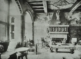 9 Melbury Road: sala de estar, 1890