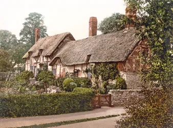 Anne Hathaways Cottage em Stratford-upon-Avon, 1890-1900
