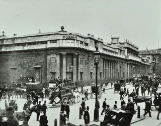 Banco da Inglaterra, Threadneedle Street, Cidade de Londres, 1890