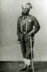 Bengala Infantryman, c.1900 (foto a p/b)