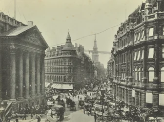 Cheapside, da mansão, cidade de Londres, 1885