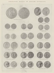 Medalhas de coroação de soberanos ingleses