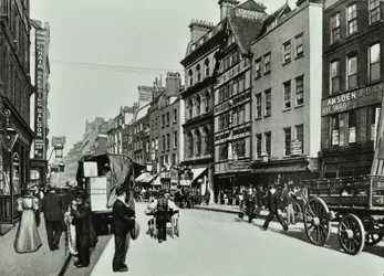 Crosby Hall, Bishopsgate: lado leste, Londres, 1890