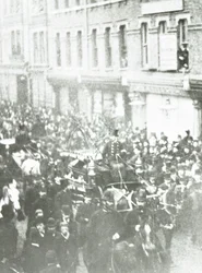 Procissão fúnebre de Charles Haddon Spurgeon, West Norwood, Londres, 1892