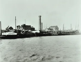 Estação de Bombagem Isle of Dogs: exterior, 1895