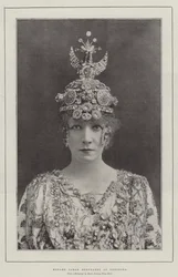 Madame Sarah Bernhardt como Theodora