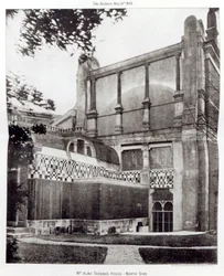 Sr. Alma Tademas House, Lado Norte, 34 Grove End Road, Londres, 1889