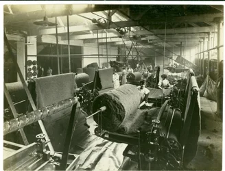 Agulha de feltro, Long Meadow Mill, 1923