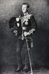 Retrato de Eduardo, Príncipe de Gales, no seu uniforme de coronel da Guarda Galesa