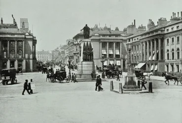 Regent Street, Westminster LB: Lugar de Waterloo olhando para Regent Street, 1896
