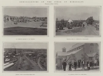 Reminiscências do cerco de Kimberley