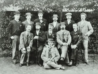 Rosendale Road School: grupos de professores, 1897