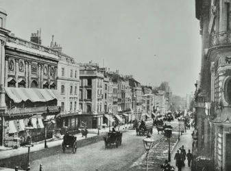 Rua Saint Jamess, Westminster LB: olhando para o sul, 1896