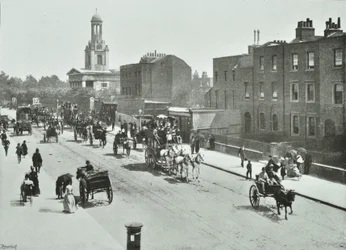 Saint Marks, Clapham Road: por Kennington Road, 1894