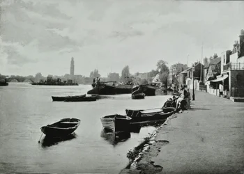 Strand-on-the-Green, Hounslow: visão geral, 1895