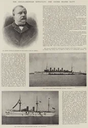 A dificuldade anglo-americana, a marinha dos Estados Unidos