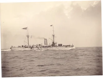 O "Chih Yuan" no mar, c.1886