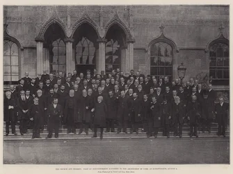 A Igreja e a Dissidência, Visita de Ministros Não-conformistas ao Arcebispo de York em Bishopthorpe, 8 de agosto