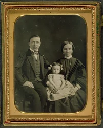 A família Hiller, c.1850 (daguerreótipo)
