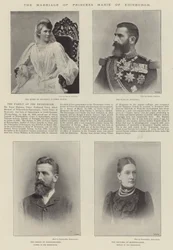O casamento da princesa Marie de Edimburgo